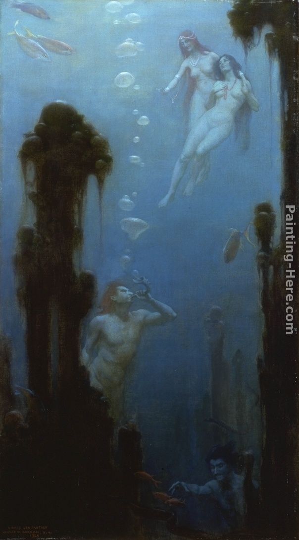 Charles Courtney Curran A Deep Sea Fantasy
